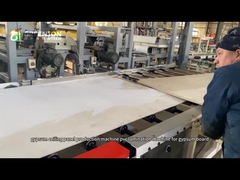 Máquina de laminação de placas de gesso e de filme de PVC