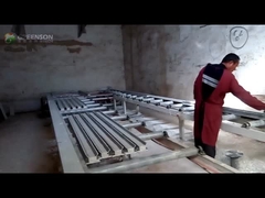 Linha de produção de corniça de gesso com tecnologia madura e alta automatização