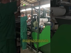 Máquina de laminação dupla face