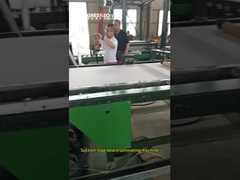 Máquina de laminação de placas de aspiração