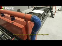 Máquina de corte de placa de gesso personalizada pelo cliente de 1220*2440mm