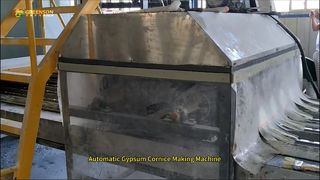 Máquina para fazer corniças de gesso