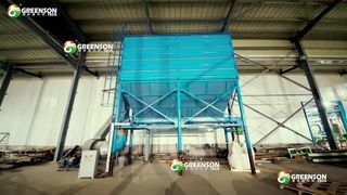Máquina para fabricar teto acústico de fibra mineral