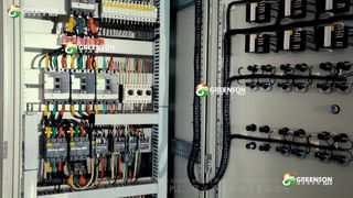 Linha de produção de telhas de teto de fibra mineral resistente ao fogo