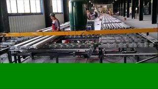 linha de produção automática de cornija de gesso