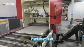 Máquina de perfuração de placas