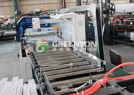 Bom preço. Máquina de laminação de placas de gesso de pequeno porte Máquina de laminação de placas de gesso de PVC on-line