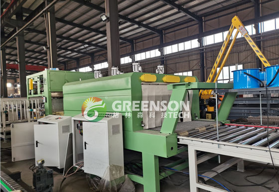 Bom preço. Processo de produção automático Máquina de lã de rocha Alta produção para espessura de 50-200 mm on-line