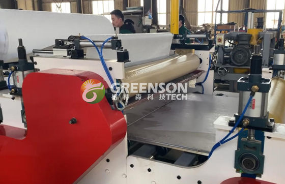 Bom preço. Máquina de laminação de placas de gesso de PVC on-line