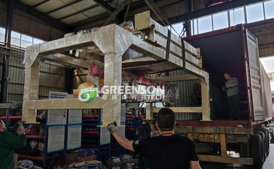 Bom preço. Máquina de fabricação de telhados de gesso 2x2 totalmente automática de alta velocidade com potência de 380V 50HZ on-line