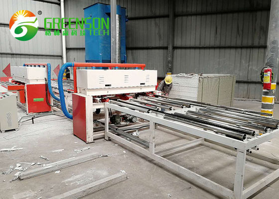 Bom preço. O PLC controla a placa de gipsita da máquina de corte 600*600 da placa de gipsita que faz a máquina on-line