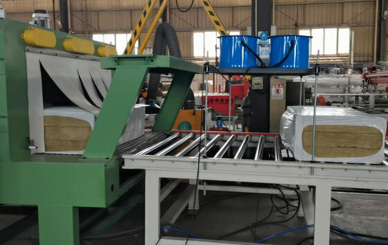 Bom preço. Linha de Produção de Lã de Rocha com Forno a Gás de Baixo Custo com Controle PLC e Tamanho de Feltro Ajustável para Fabricação de Painéis de Lã Mineral on-line