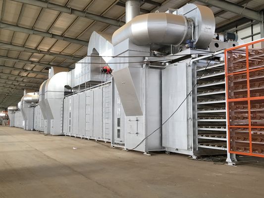 Bom preço. Linha de produção mineral automática completa da telha do teto da fibra com 2 - 12 milhão capacidades de Sqm on-line