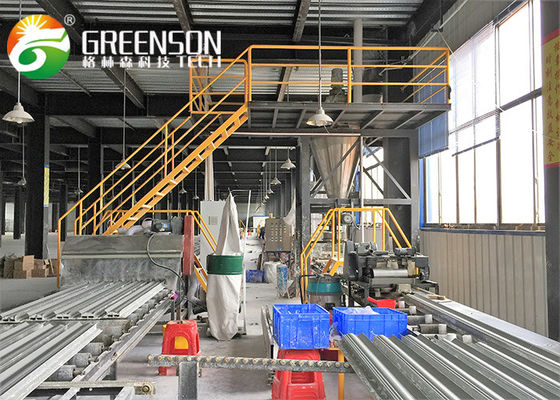 Linha de produção da cornija da gipsita da certificação do CE/ISO para o material de construção