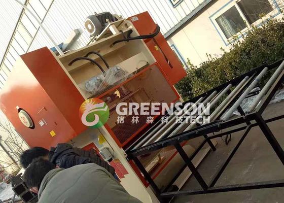 Bom preço. Máquina de fabricação de placas perforadas altamente automática com operação fácil em 2 trabalhadores on-line