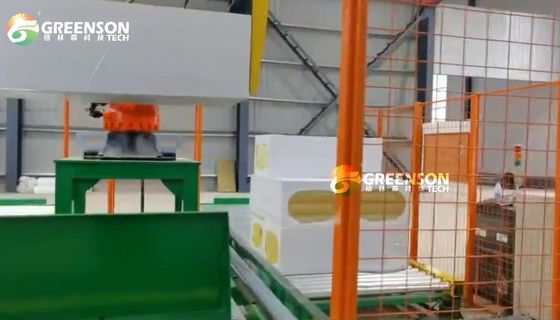 Linha de produção de painéis de lã de pedra Máquina de painéis de lã de basalto China