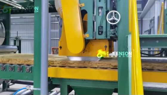 Bom preço. Painel de lã mineral máquina de placas de lã de basalto linha de produção de lã de rocha on-line