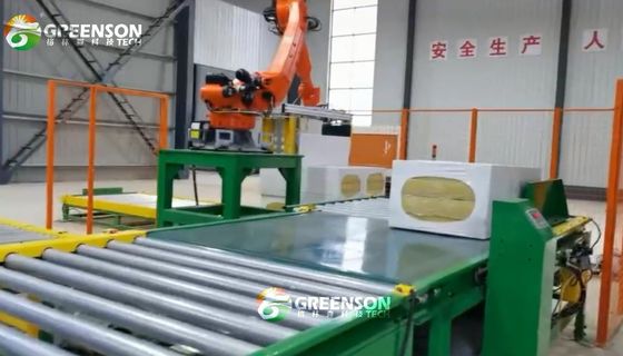 Linha de produção de painéis de lã de pedra Linha de produção de painéis de isolamento de lã mineral