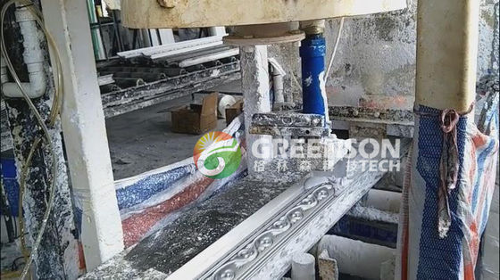 42-150 M de comprimento Máquina de fabricação de corniça de gesso
