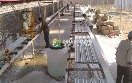 4000pcs Capacidade do produto Máquina de fabricação de cornice de gesso para produção