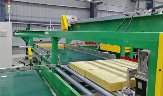Bom preço. 2025 Novo tipo 1,2m 2,4m Linha de produção de lã de lã de lã de basalto on-line