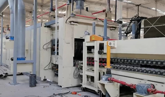 Máquina de compressão de lã para linha de produção de lã de pedra mineral