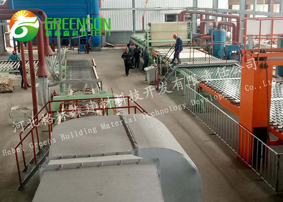 O teto mineral da fibra do de alta capacidade telha Sqm da linha de produção 5 a 30 milhões