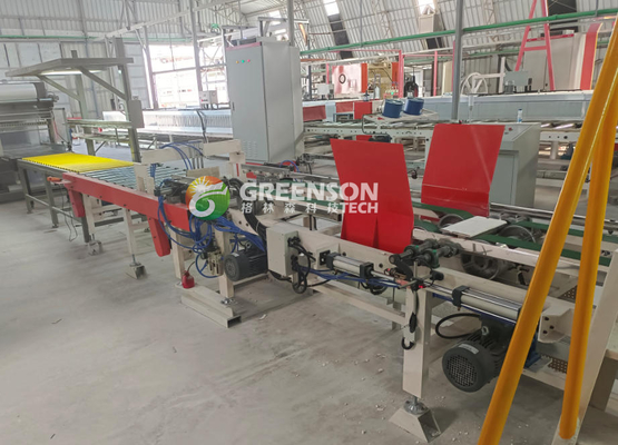 Bom preço. Máquina de fabricação de placas de gesso totalmente automática on-line