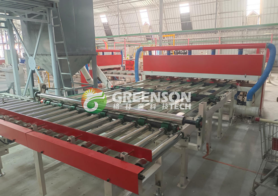 Bom preço. Máquina de fabricação de placas de gesso de pequena capacidade Máquina de laminação de placas de gesso on-line