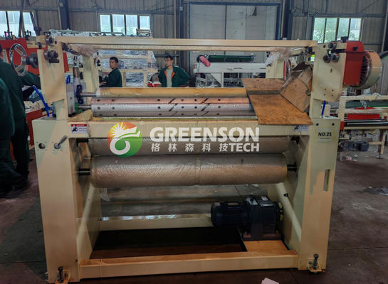 Bom preço. Máquina de laminação de placas de gesso totalmente automática com 1300 mm de laminação eficaz, sistema PLC e capacidade de 2-6 milhões de m2 / ano on-line