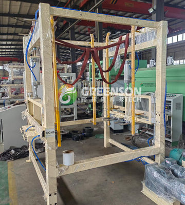 Máquina de laminação de filme de PVC totalmente automática de alta velocidade com sistema PLC para linha de laminação de placas de gesso 1300mm