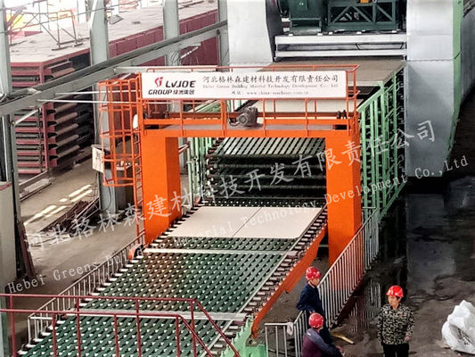 Linha de produção mineral da placa de lãs da fibra do material de construção com baixo custo