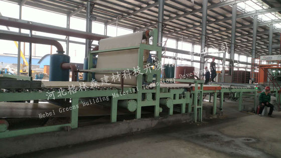 Linha amigável da produção do painel de sanduíche de lãs minerais de Eco usando o central elétrica/planta de aço
