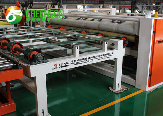 Máquina de corte totalmente automático para telhas laminadas PVC do teto da placa de gipsita
