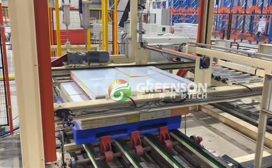 Bom preço. Máquina para Placa de Gesso Revestida com Filme PVC de 55kw com Largura Máxima de Laminação de 1300mm para Produção de 2-6 milhões de m²/ano on-line