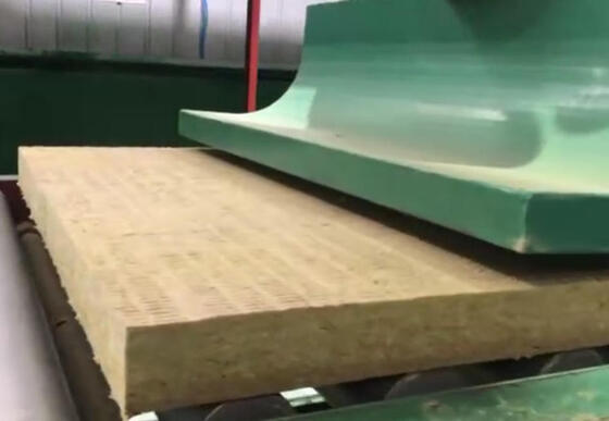 Bom preço. Linha de produção de lã de rocha de poupança de energia com tamanho de feltro ajustável on-line