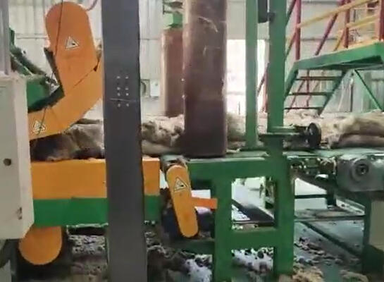 Folha da isolação de lãs de rocha que faz o painel de isolação externo da máquina para o projeto arquitetónico