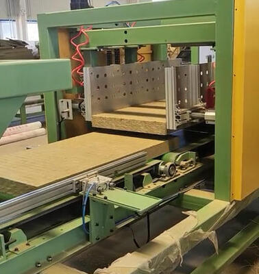 Bom preço. Linha de produção de lã de rocha Cupola de gás natural controlada por PLC para placas de lã mineral de espessura 30-200 mm on-line