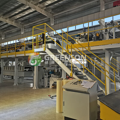 Linha de produção de máquinas de fabricação de painéis de sanduíche totalmente automática para casas pré-fabricadas com largura 600-1200 mm e operação fácil