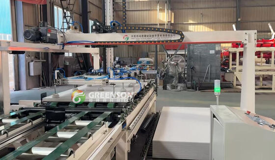 Bom preço. Máquina automática de corte de tiras de placas de gesso para placas de 1200 mm*2400 mm on-line