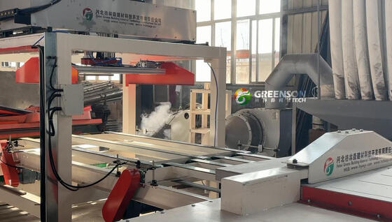 Bom preço. Máquina automática de corte de tiras de gesso cartonado de alta velocidade on-line