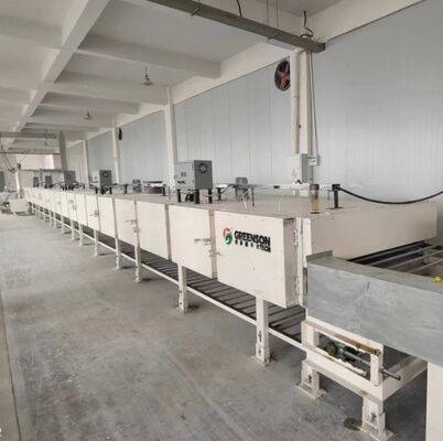 Bom preço. Linha de produção de pintura por spray de placa de gesso fabricante da China para material de construção on-line