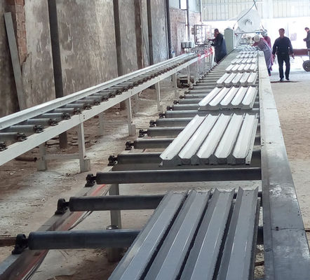 A cornija da gipsita do controle do PLC faz a cornija da gipsita da máquina/material de construção