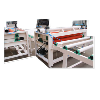 O material de construção do papel decorativo do PVC enfrentou a máquina da laminação do painel de teto