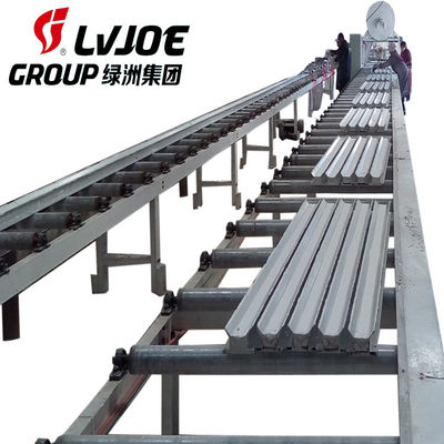 China cobre o tipo para de fazer a linha da máquina da cornija da gipsita para o interior