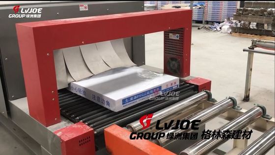 Bom preço. Automatic gypsum ceiling tile wrapping machine on-line