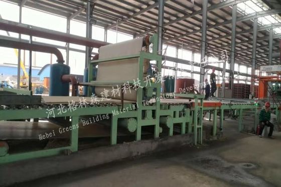 Bom preço. Linha de produção mineral maquinaria da placa de fibra do de alta capacidade dos materiais de construção on-line