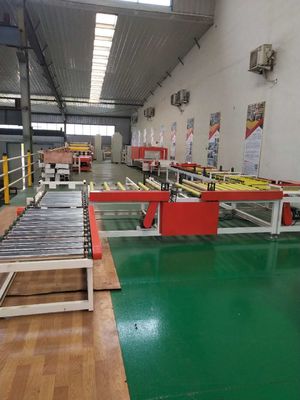 Máquina totalmente automático lateral dobro da laminação para a placa do teto da gipsita do PVC